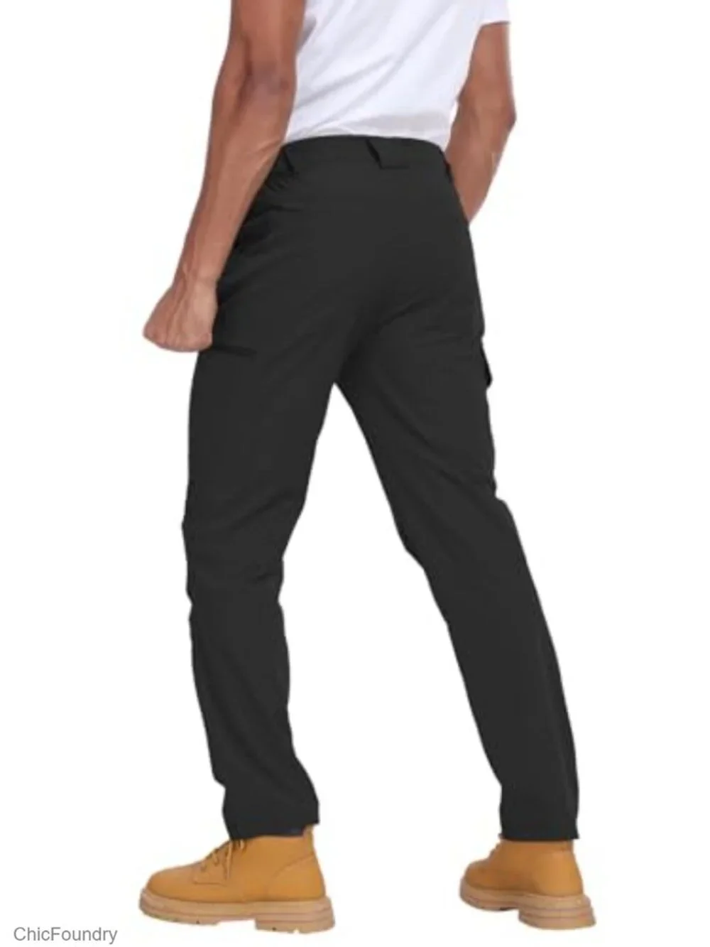 Waterproof Breathable Hiking Pants Cargo Lightweight Quick Dry Stretch